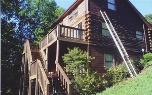 log home restoration bristol