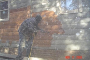 log home restoration Murphy