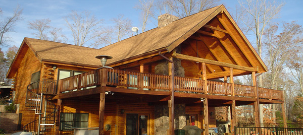 Log Home Restorations north carolina