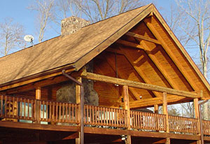 log home maintenance Murphy